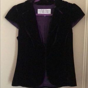 Purple Trina Turk Blazer